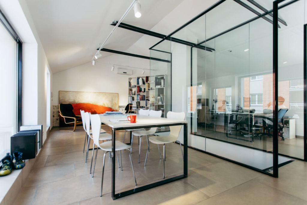 pareti-vetrate office